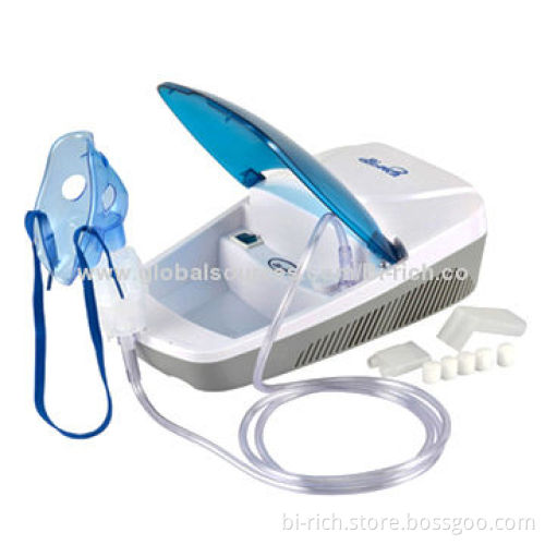 Flip Top Lid Compressor Nebulizer Machine, Latex-free